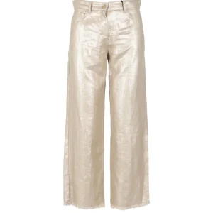 S Max Mara | Pantalone Bouquet Oro
