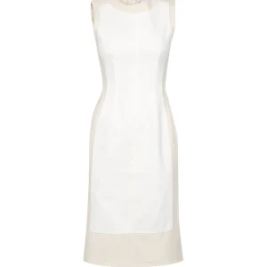 Sportmax | Abito Yang Bianco e Beige