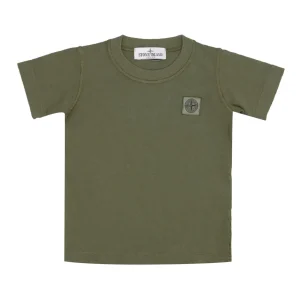 Stone Island Junior | T-Shirt Verde Oliva