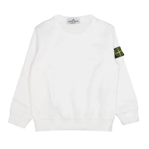 Stone Island Junior | Felpa Bianco