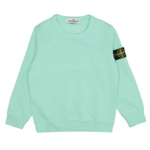 Stone Island Junior | Felpa Verde Chiaro