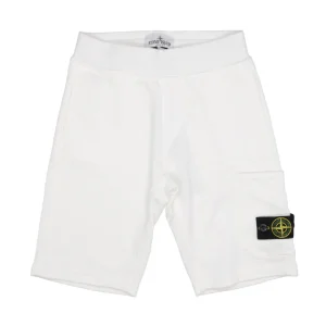 Stone Island Junior | Bermuda Sportivo Bianco