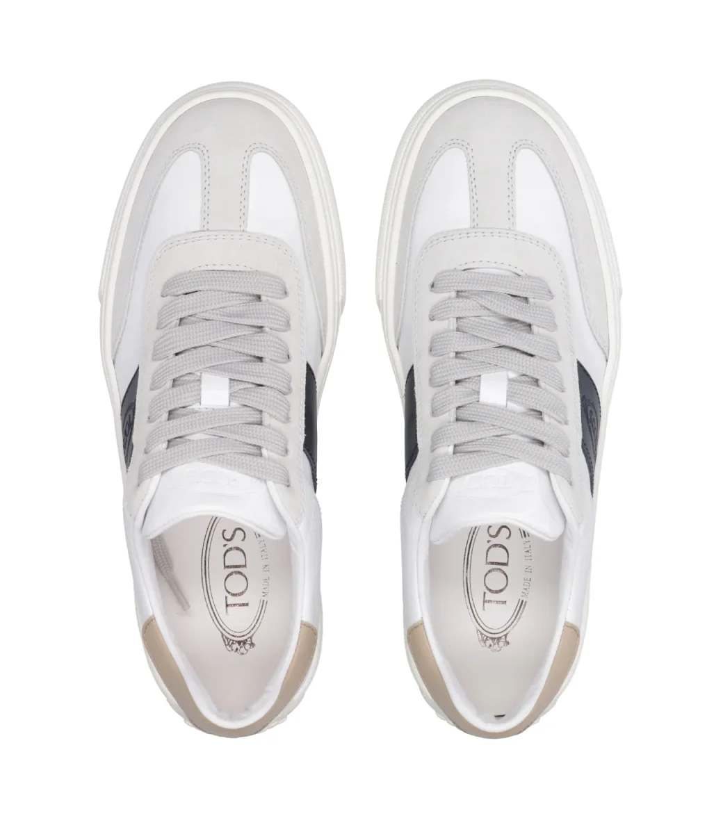 Tod's | Sneakers Bianco e Blu - immagine 6