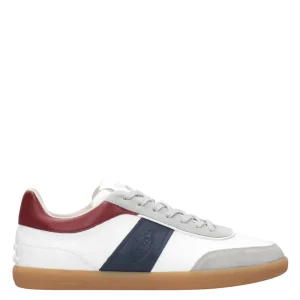 Tod's | Sneakers Bianca Blu e Bordeaux