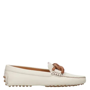 Tod's | Mocasino Bianco Latte