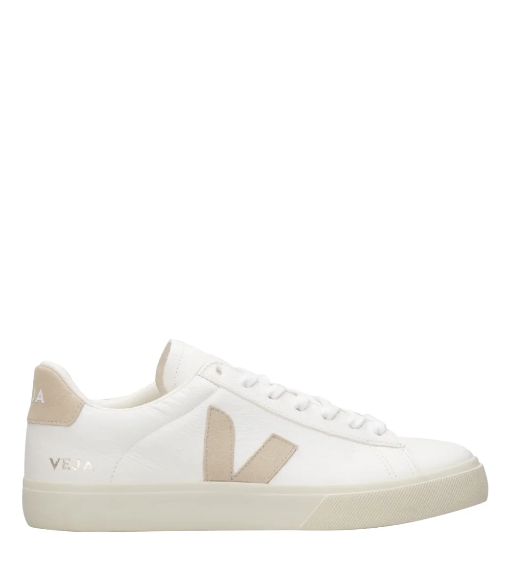 Veja | Sneakers Campo Chromefree Bianco e Mandorla - immagine 2