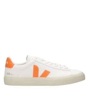 Veja | Sneakers Campo Chromefree Bianco e Arancio