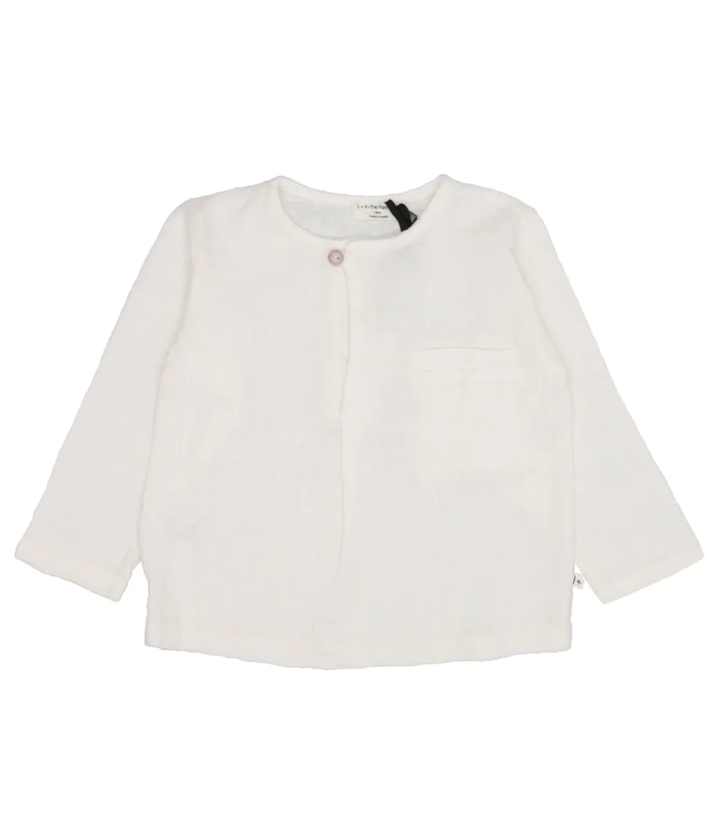 1+ in the family | Camicia Off white - immagine 2