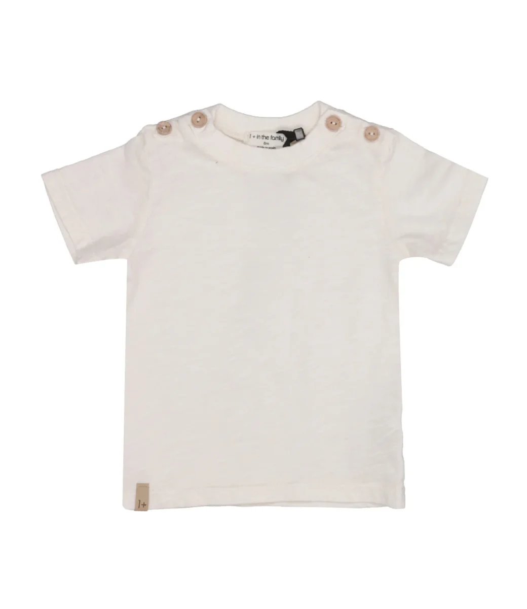 1+ in the family | T-Shirt Ecru