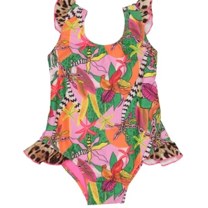 4giveness Kids | Costume Intero Fasano Feel Rosa e Giallo