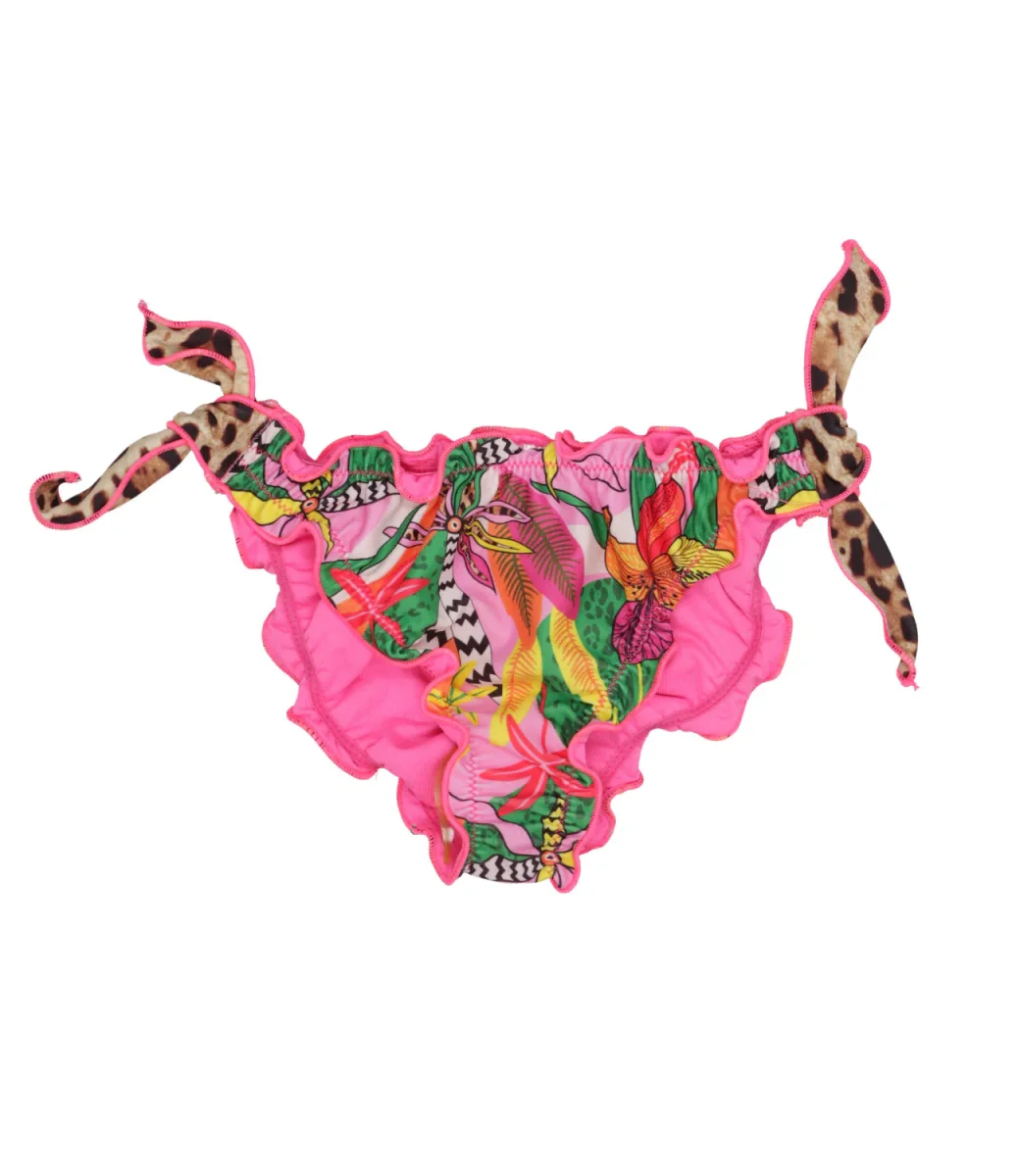 4giveness Kids | Costume Slip Fasano Feel Rosa e Giallo - immagine 2