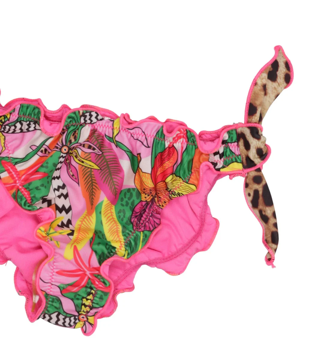 4giveness Kids | Costume Slip Fasano Feel Rosa e Giallo - immagine 4