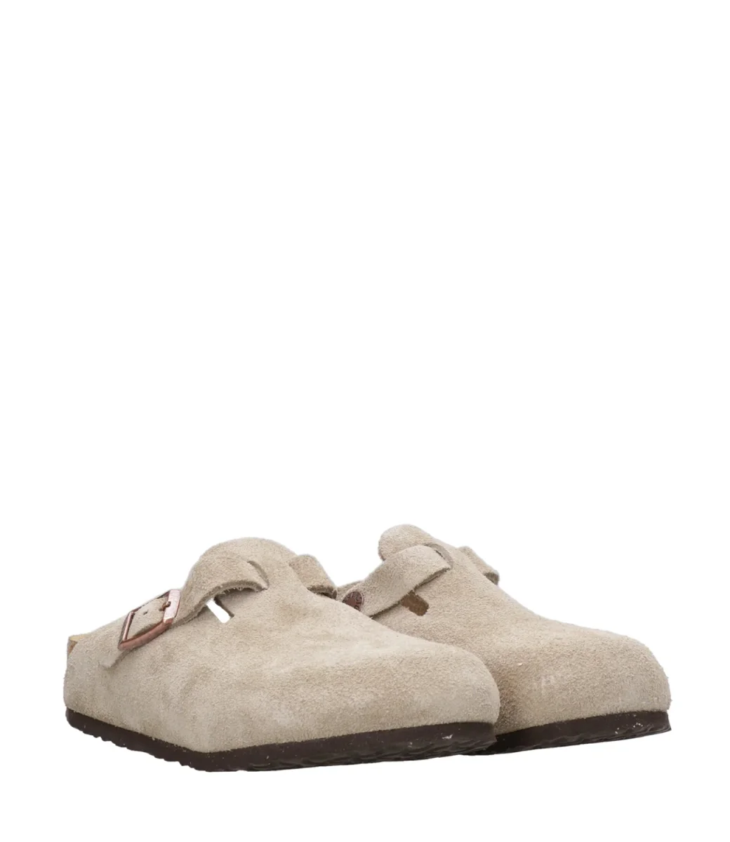 Birkenstock Kids | Sabot Boston Kids Taupe - immagine 3