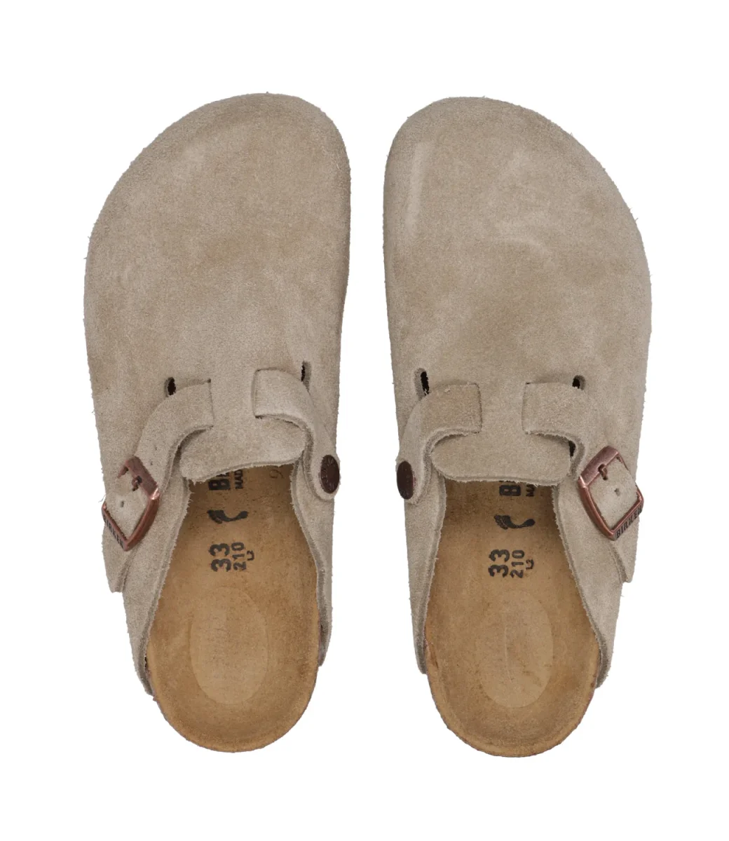 Birkenstock Kids | Sabot Boston Kids Taupe - immagine 6
