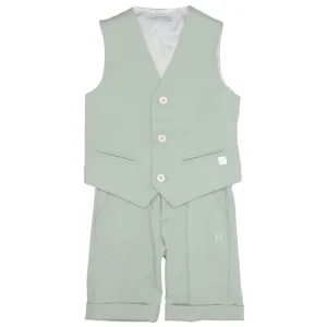 Carlo Pignatelli Junior | Set Gilet e Bermuda Verde