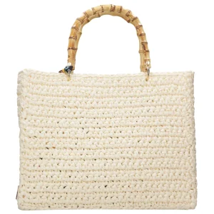 Chica | Borsa a Mano Luna Avorio