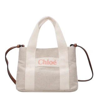 Chloè Kids | Borsa a Mano Naturale