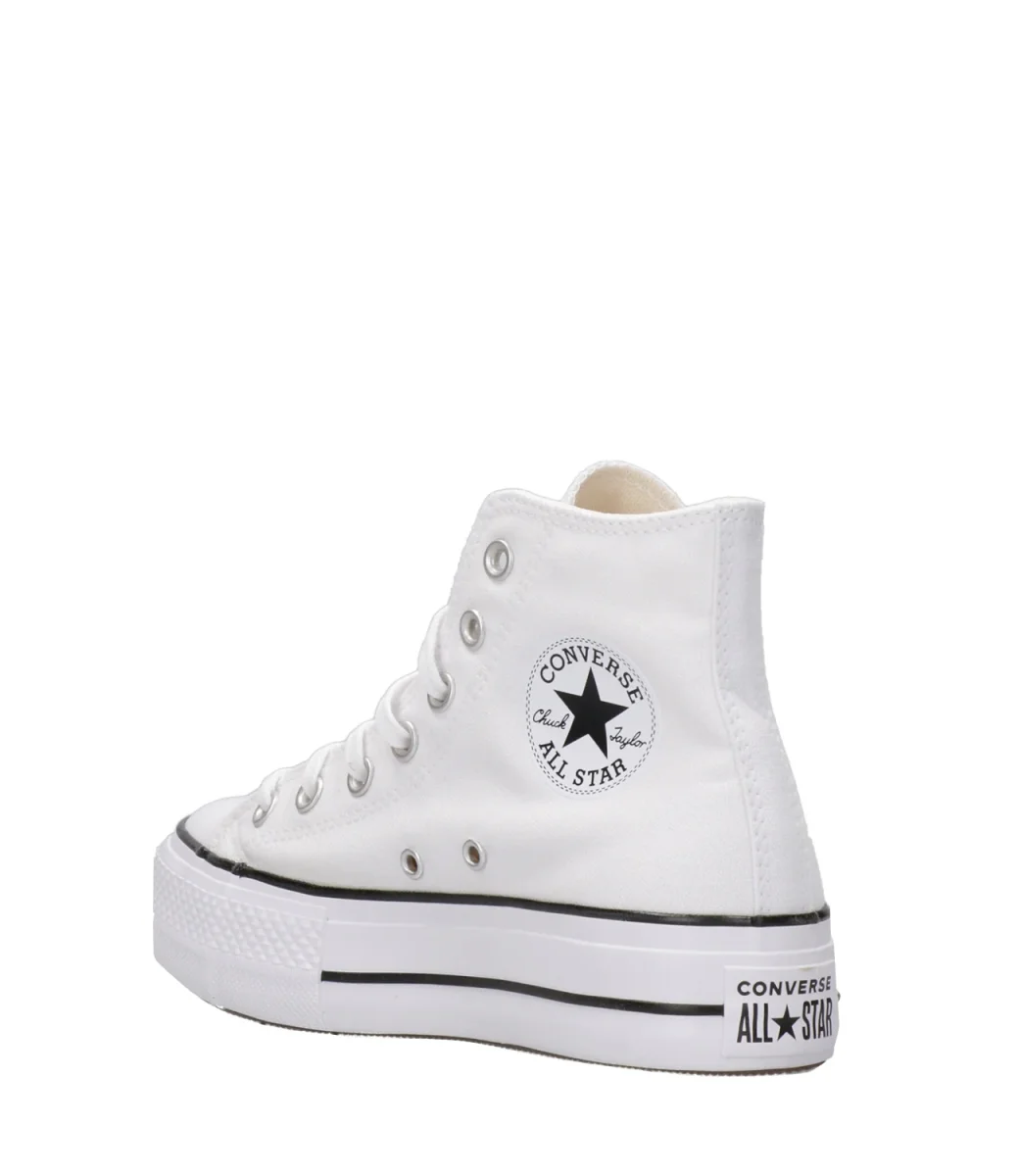 Converse | Sneakers Alta Ctas Lift Hi Bianca - immagine 5