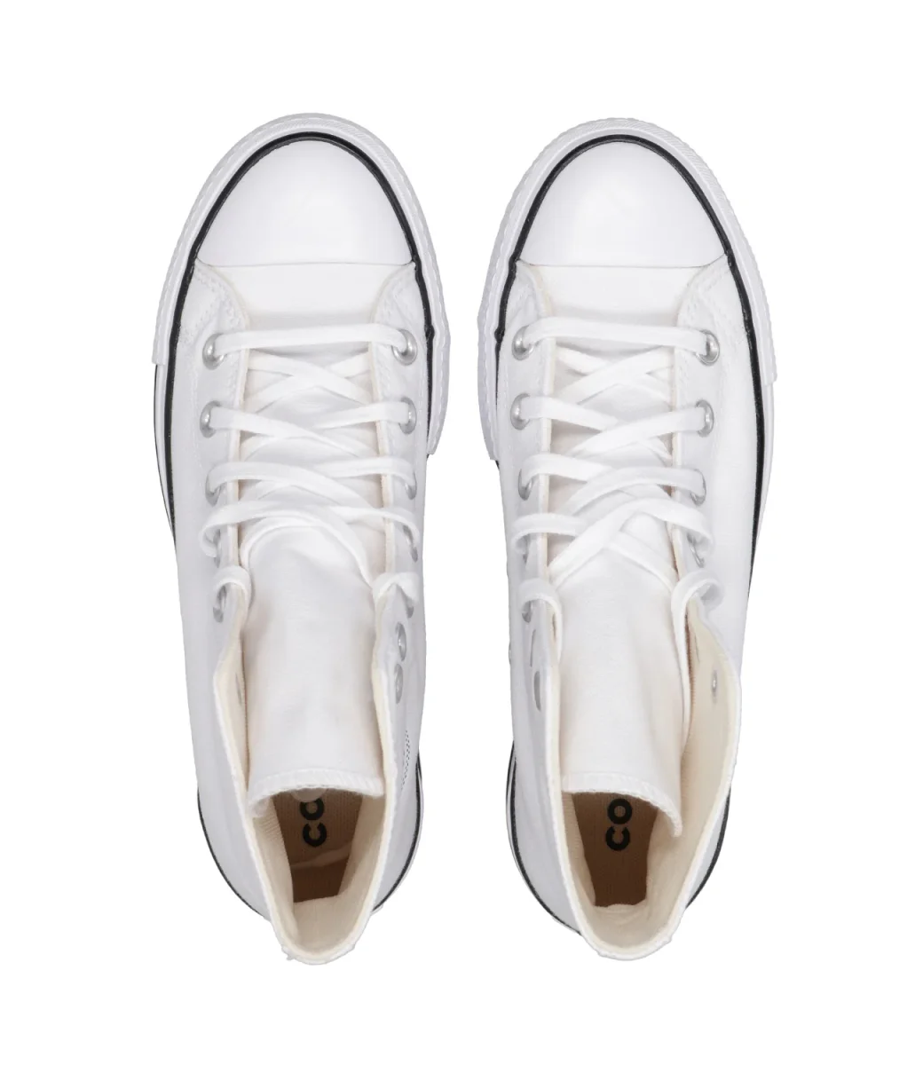 Converse | Sneakers Alta Ctas Lift Hi Bianca - immagine 6