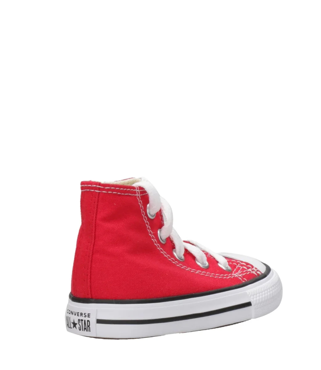 Converse Kids | Sneakers Alta Yths C/T Allstar Hi Rosso - immagine 4