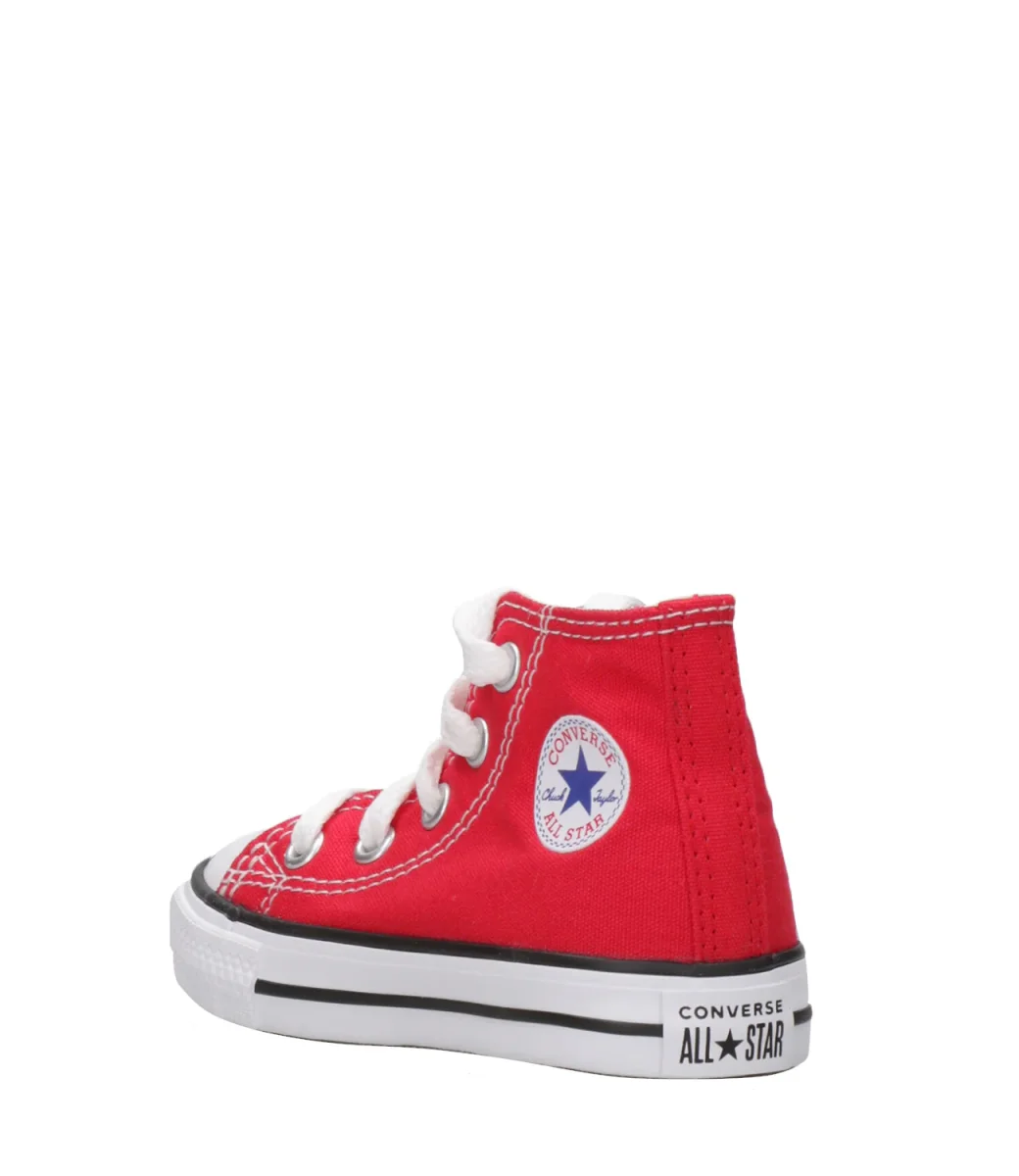 Converse Kids | Sneakers Alta Yths C/T Allstar Hi Rosso - immagine 5