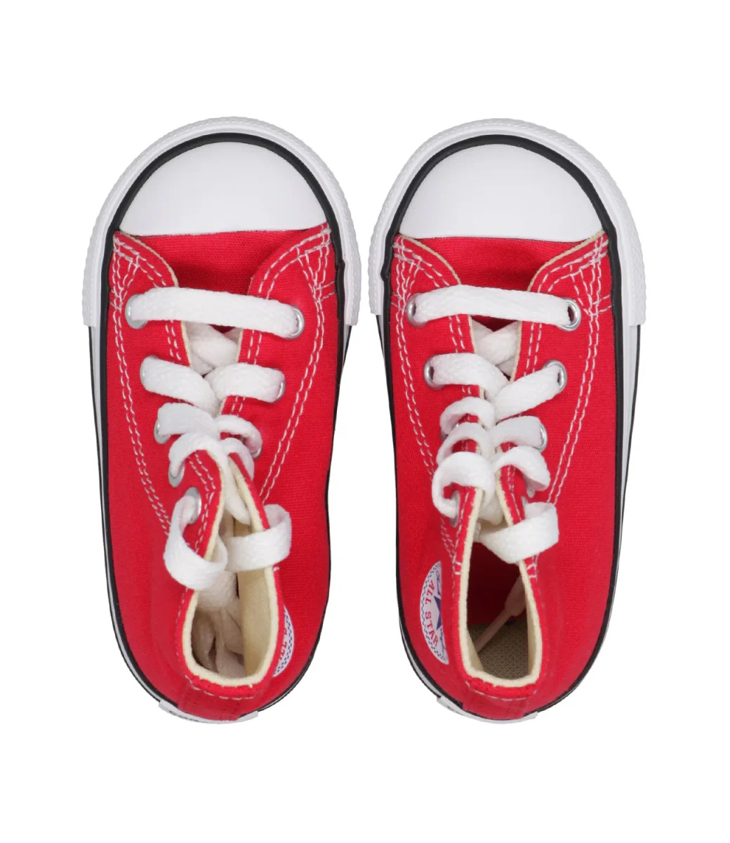 Converse Kids | Sneakers Alta Yths C/T Allstar Hi Rosso - immagine 6