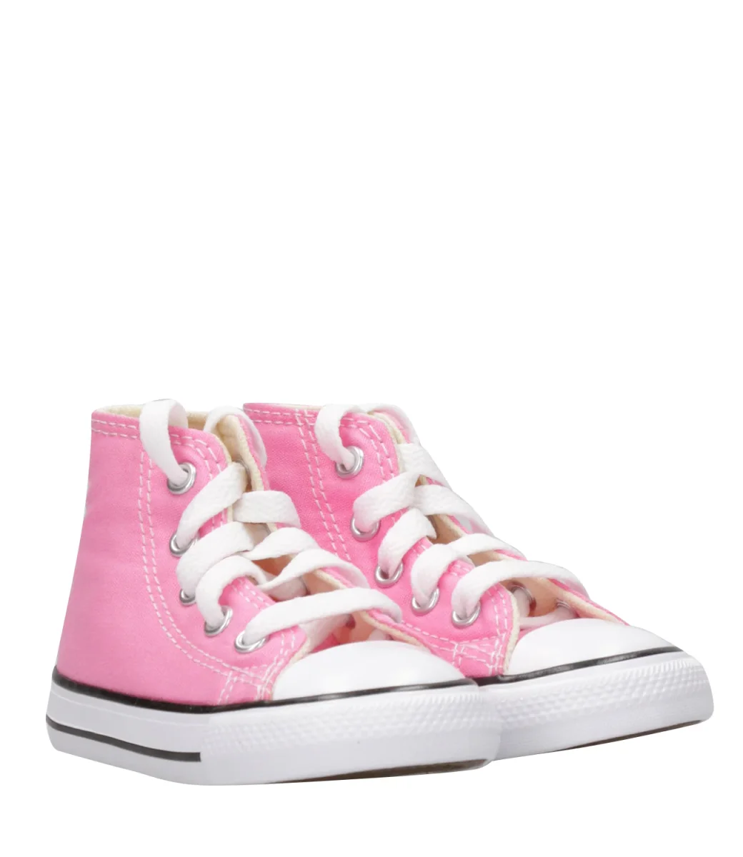 Converse Kids | Sneakers Alta Allstar Hi Rosa - immagine 3