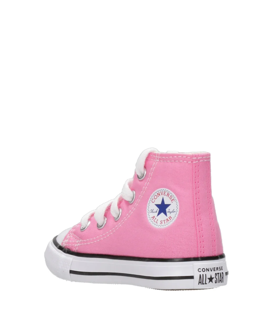 Converse Kids | Sneakers Alta Allstar Hi Rosa - immagine 5
