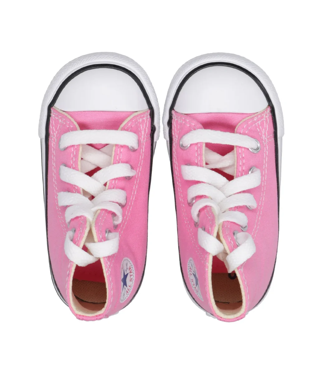 Converse Kids | Sneakers Alta Allstar Hi Rosa - immagine 6