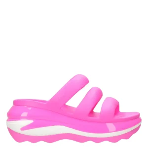 Crocs | Ciabatta Mega Crush Triple Strap Fuxia