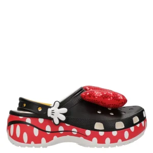 Cros | Sabot Minnie Classic Platform Clog W Nero e Rosso