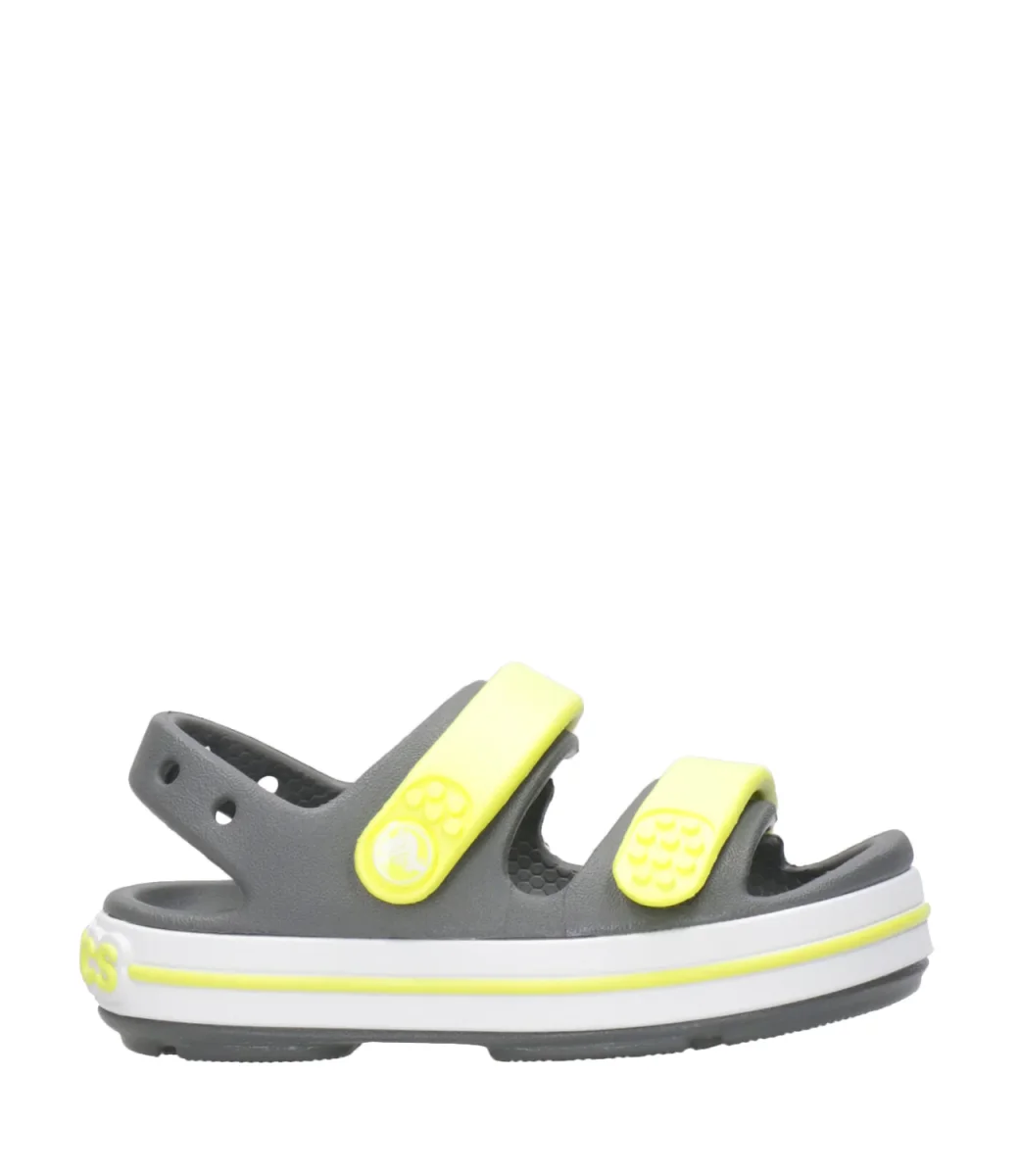 Crocs Kids | Sandalo Crocband Cruiser Grigio e Giallo