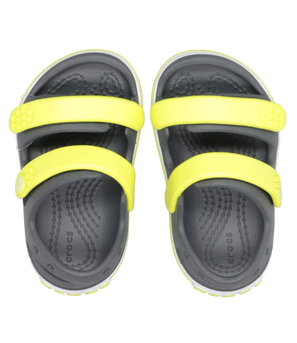 Crocs Kids | Sandalo Crocband Cruiser Grigio e Giallo - immagine 6