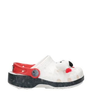Crocs Kids | Sabot Peanuts Classic Clog T Bianco e Nero