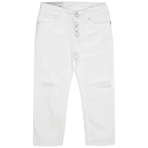 Dondup Kids | Jeans Surie Gioiello Bianco