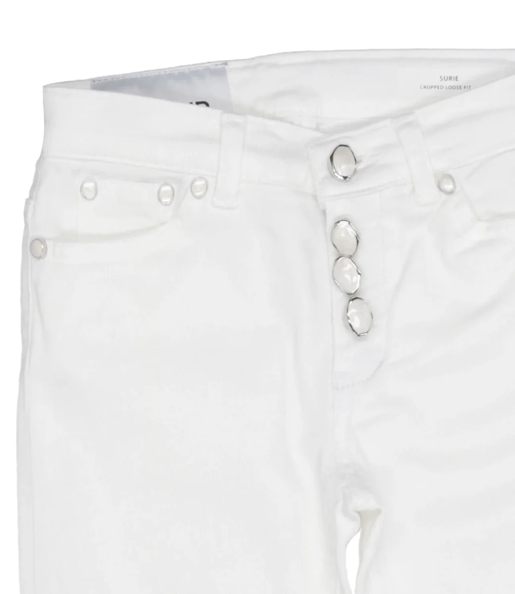 Dondup Kids | Jeans Surie Gioiello Bianco - immagine 4