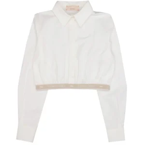 Elisabetta Franchi La Mia Bambina | Camicia Avorio