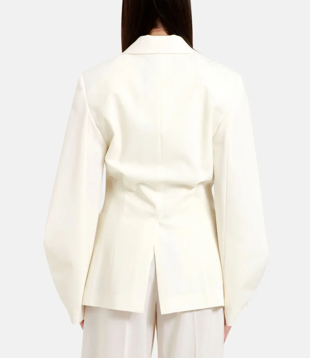 Erika Cavallini |Giacca Giuditta Panna - immagine 4