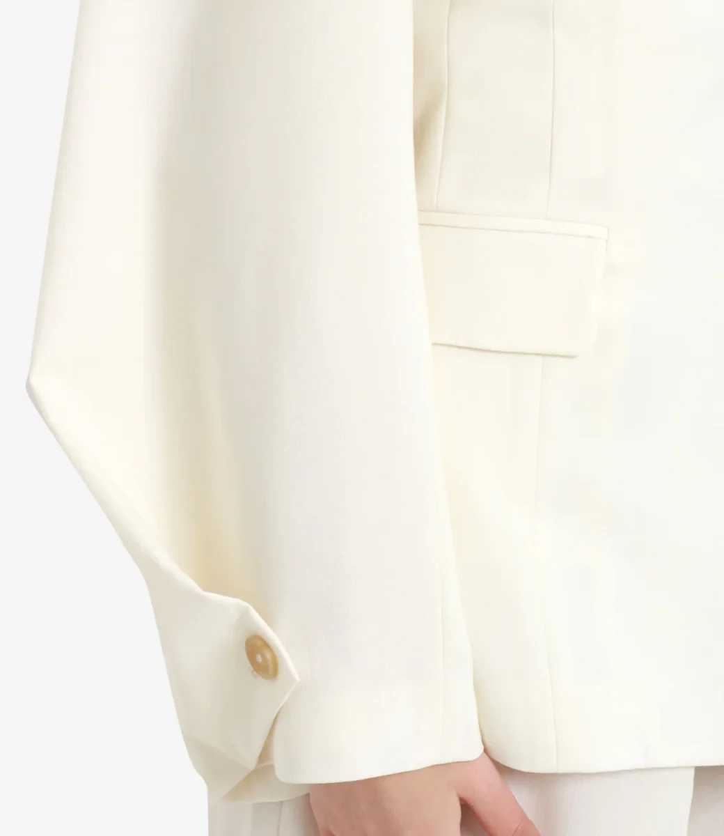 Erika Cavallini |Giacca Giuditta Panna - immagine 5