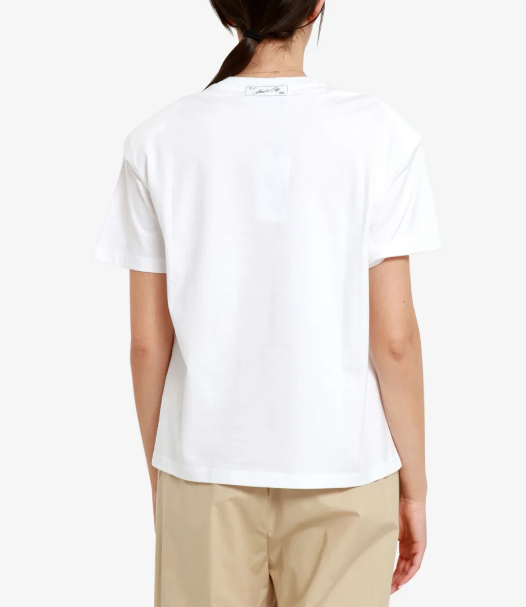 Erika Cavallini | T-Shirt Axel Bianca - immagine 4