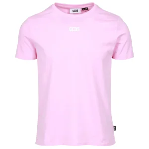 GCDS | T-Shirt Eco Logo Rosa