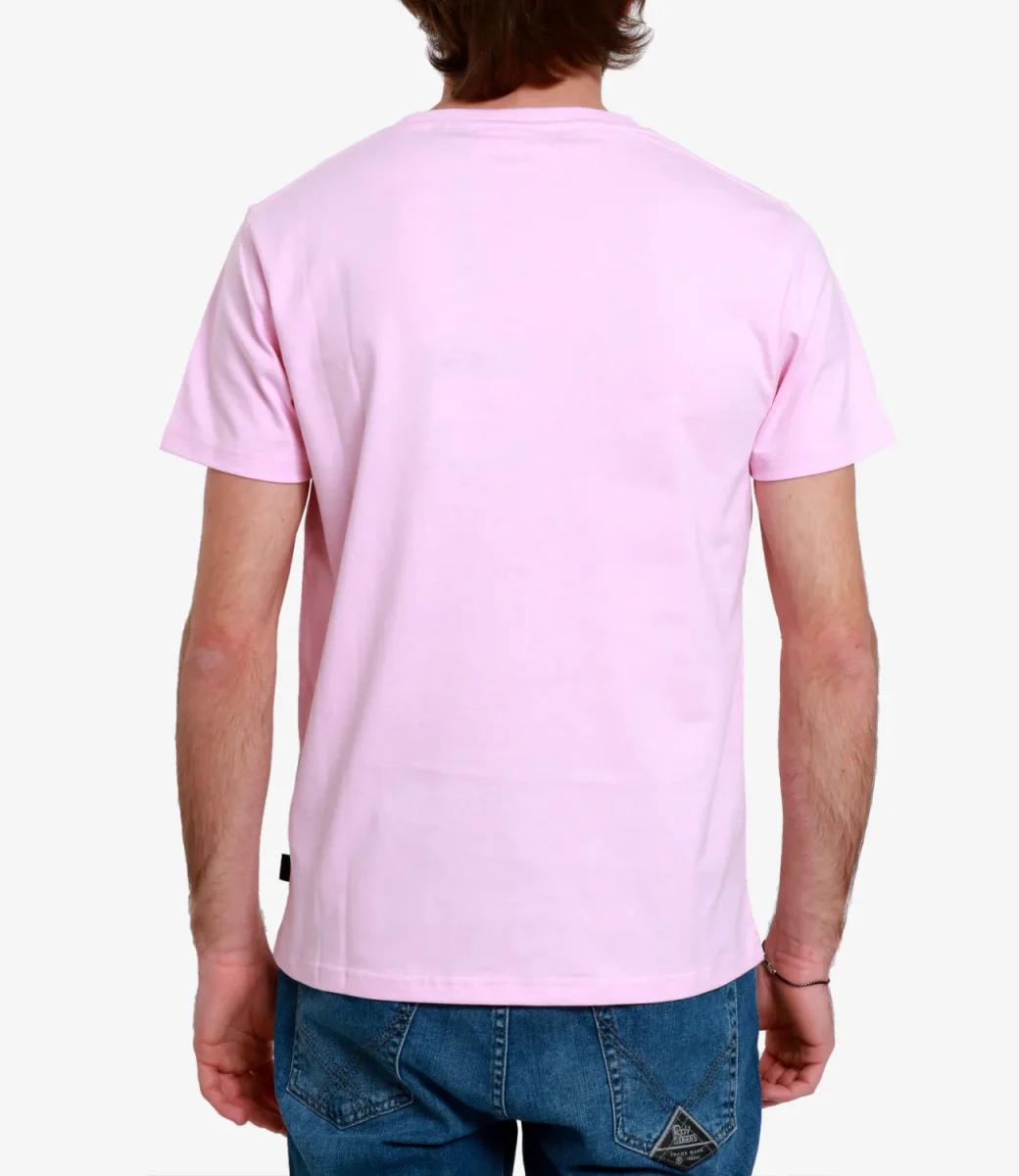 GCDS | T-Shirt Eco Logo Rosa - immagine 4
