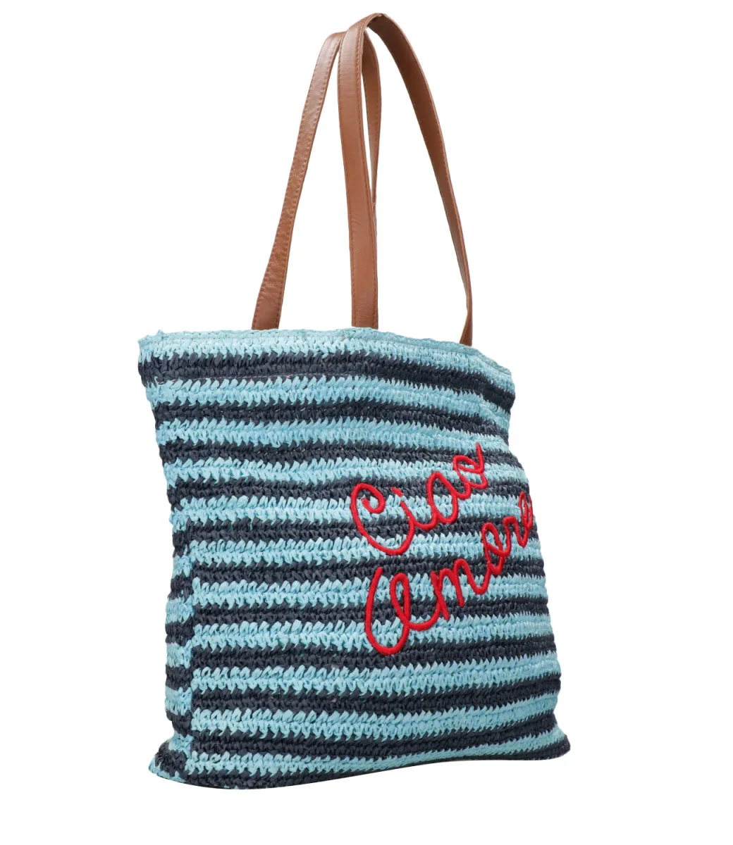 Giada Benincasa | Borsa a Spalla Azzurro e Blu - immagine 3