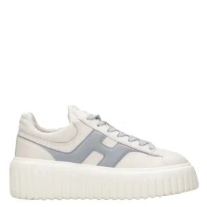 Hogan | Sneakers H-Stripes Panna e Celeste