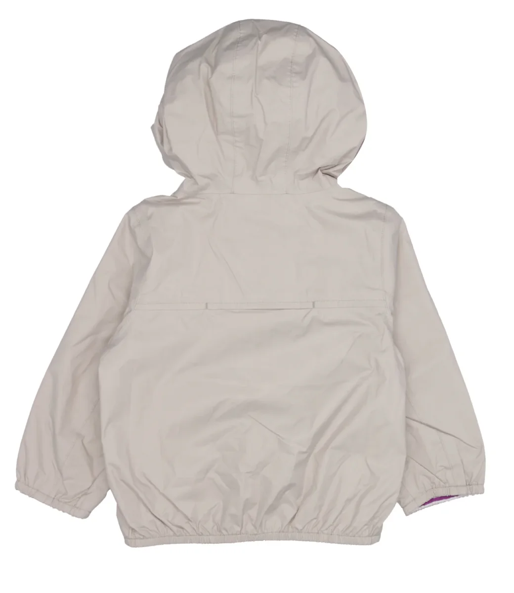 K-Way Kids | Giubbotto Jake Plus 2 Beige Prugna e Bianco - immagine 3