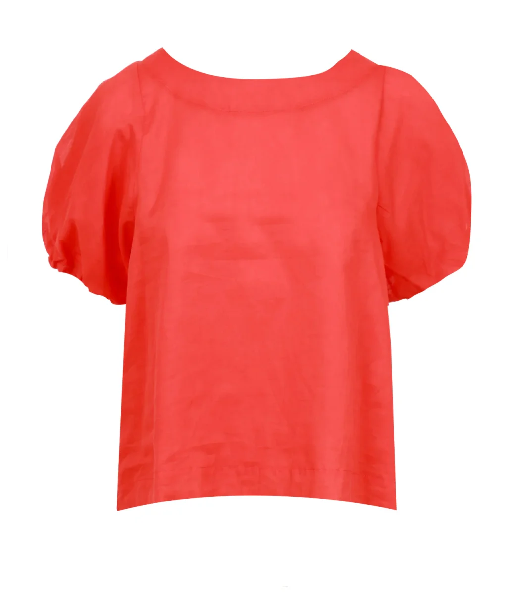 Kaos | Blusa Rosso lacca - immagine 2