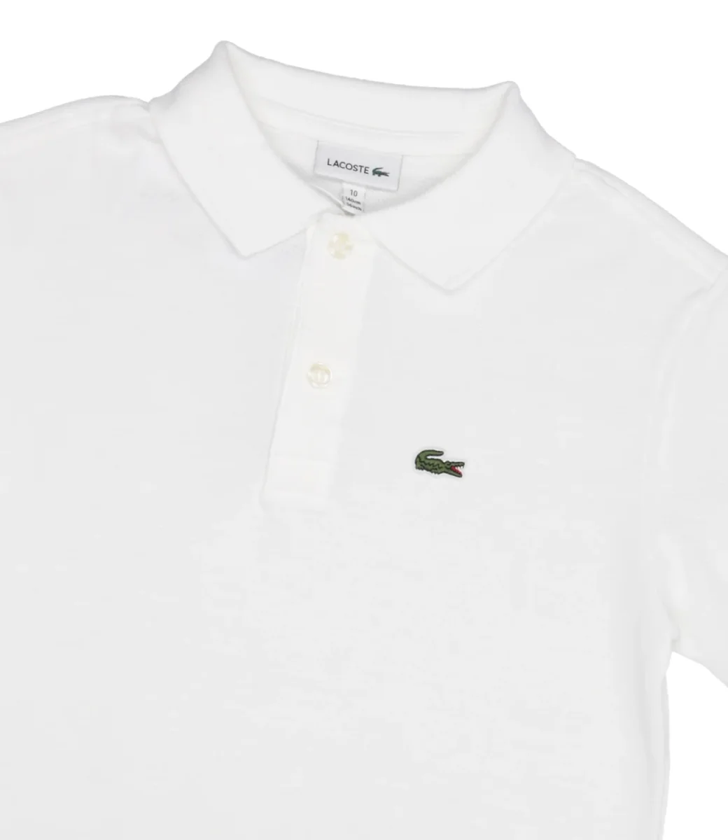 Lacoste Kids | Polo Bianco - immagine 4