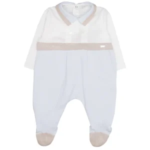 Le Bebè Enfant | Tuta Bianca e Celeste