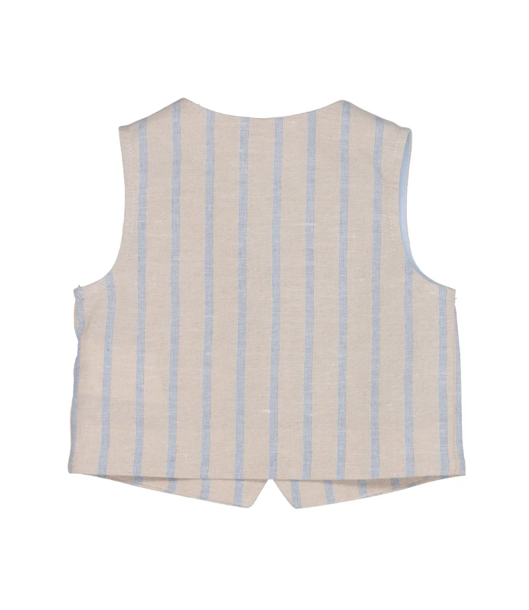 Le Bebè Enfant | Gilet Beige - immagine 3