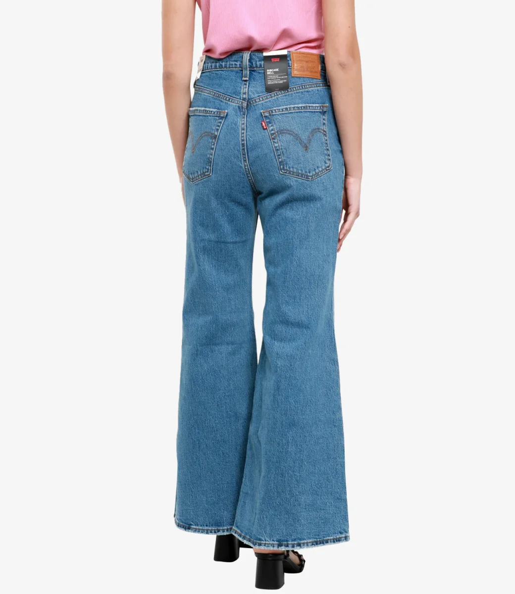 Levis | Jeans Ribcage Bells Denim medio - immagine 4